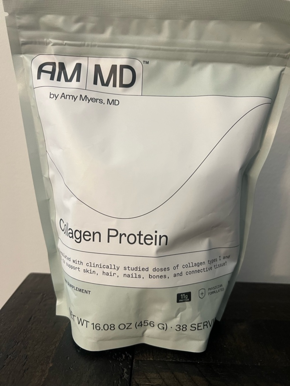 Collagen Protein Moisturizer Support Powder - White